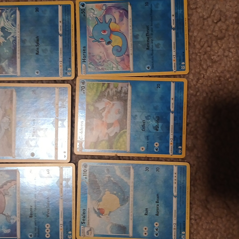 7 Pokemon Reverse Holo Cards - Picture 5 of 6